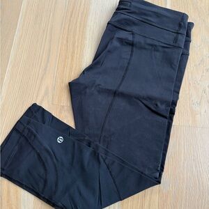 Lululemon cropped Black Leggings